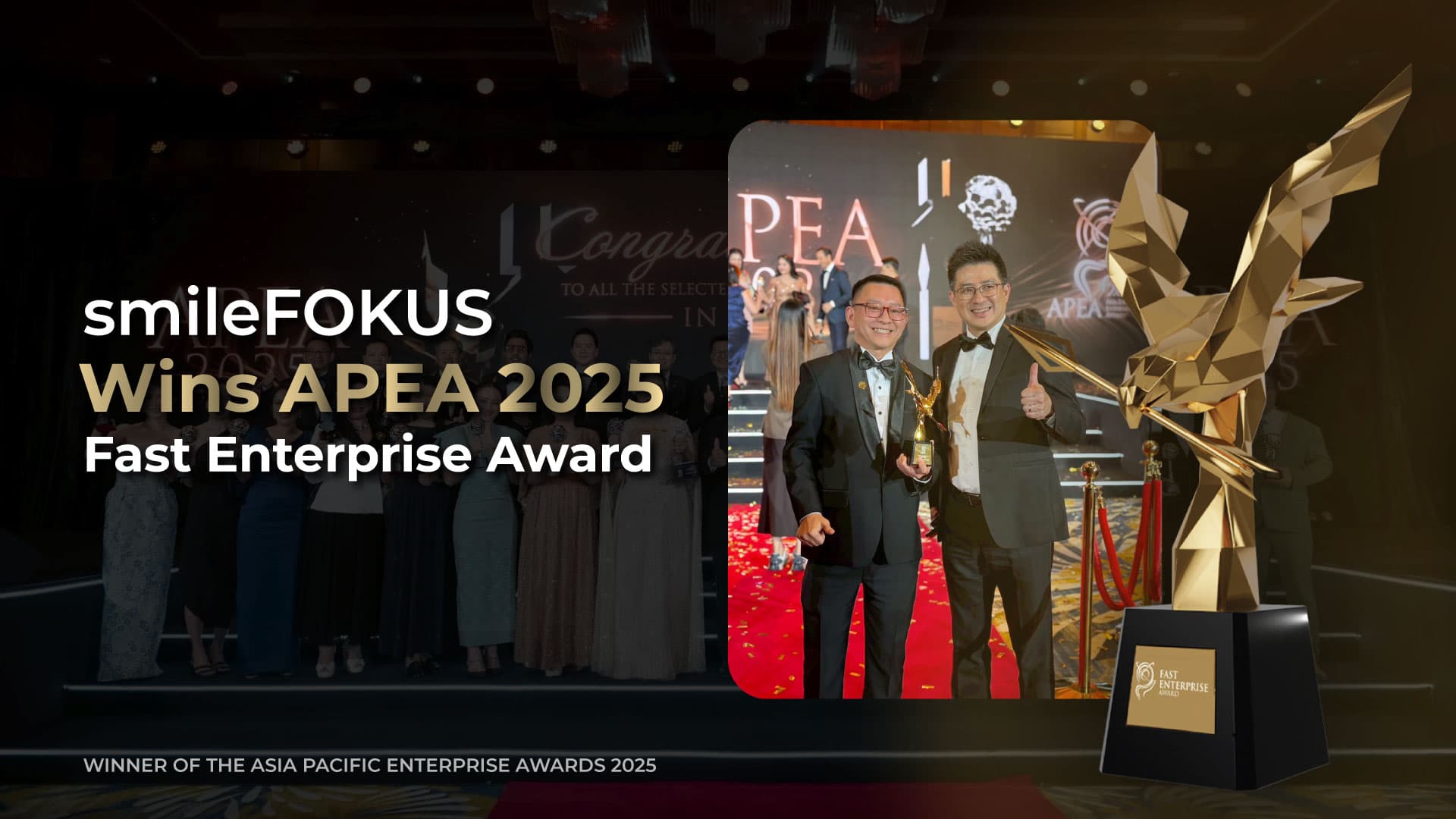 smileFOKUS Wins APEA 2025 Fast Enterprise Award